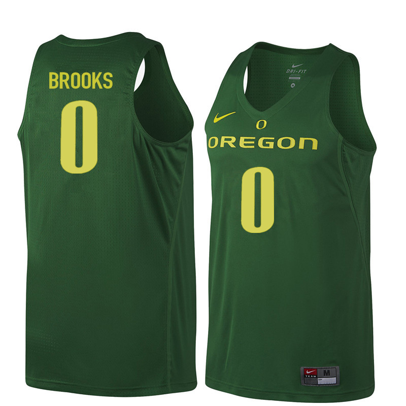 Men Oregon Ducks #0 Aaron Brooks College Basketball Jerseys Sale-Dark Green - Click Image to Close